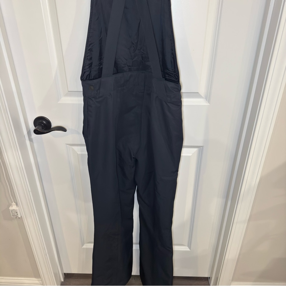 Obermeyer Malta Bib Ski Snow Bib Insulated Overalls in Black - Picture 11 of 16